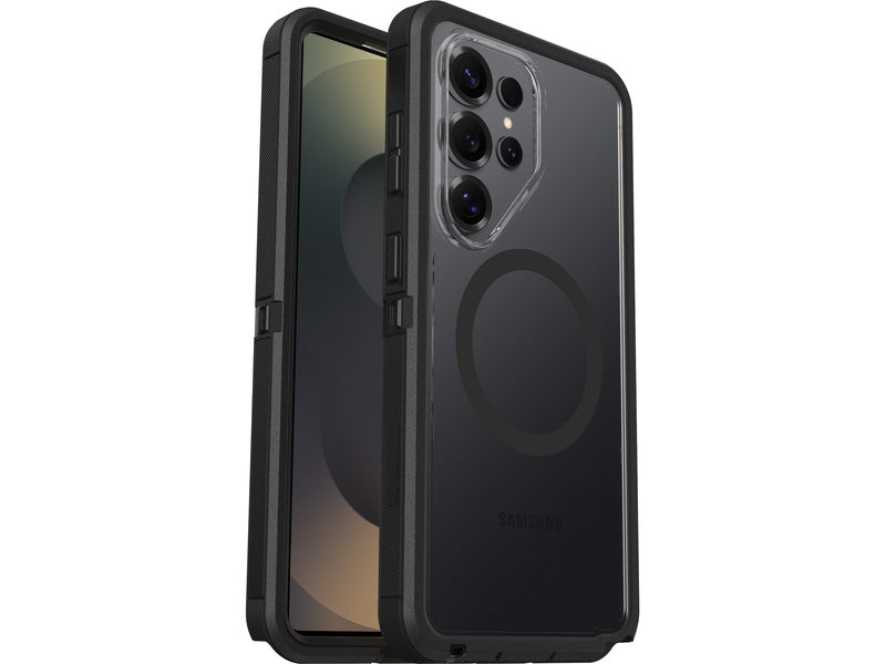 OtterBox Defender Pro XT Clear Samsung Galaxy S26 Ultra 5G 6.9' Case Dark Side Clear/Black - 77-99896 ,DROP+ 7X Military Standard,7 Years Warranty