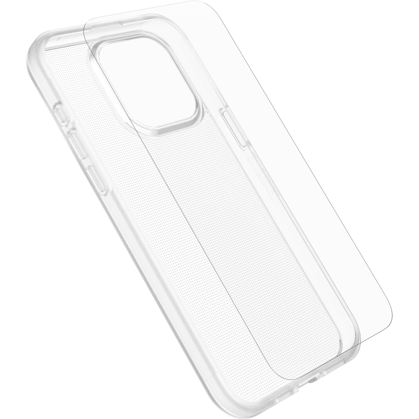 OtterBox React Case with Screen Protector Apple iPhone 15 Pro Max 6.7' Clear