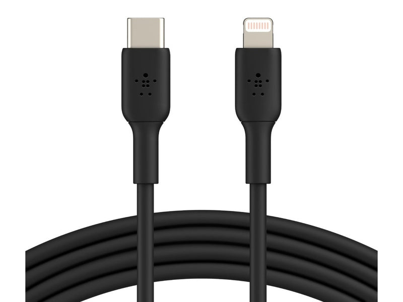 Belkin BoostCharge Lightning to USB-C Cable 1M - Black