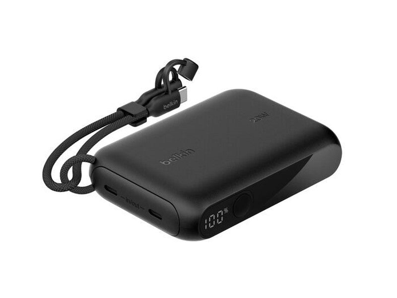 Belkin BoostCharge Power Bank 10K with Display - Black
