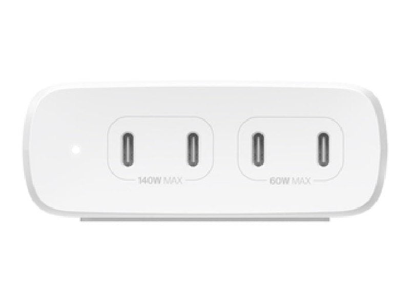 Belkin BoostCharge Pro 200W USB-C PD 3.0 4-Port GaN Wall Charger - White