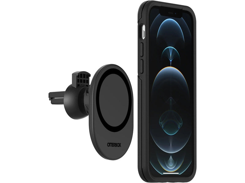 OtterBox Car Vent Mount for MagSafe Black - 78-80445 , Adjustable Mount, Strong Magnetic Alignment, Holds Phone Securely, 2 Years Warranty