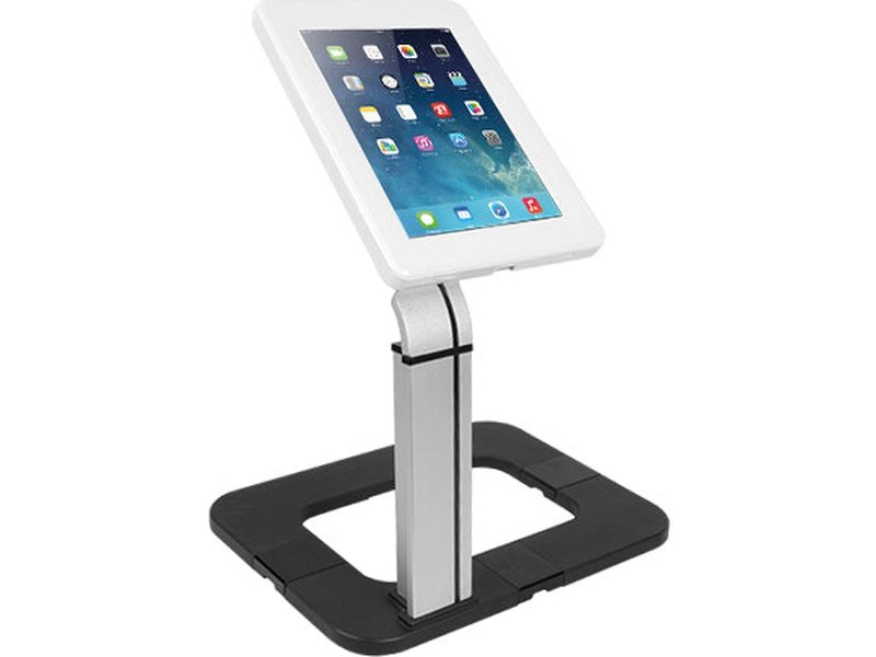 Brateck Anti-theft Countertop Tablet Kiosk Stand with Aluminum Base Fit Screen Size 9.7”-10.1”