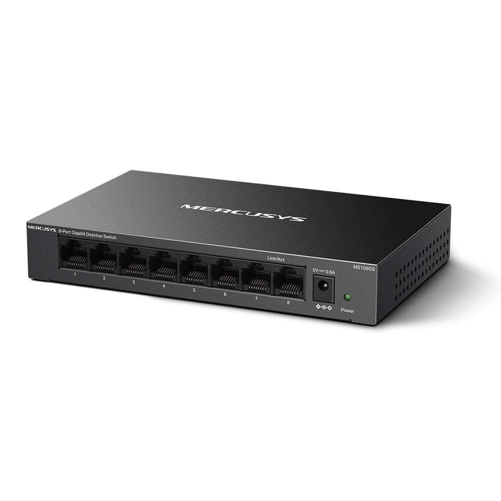 TP-Link Mercusys MS108GS 8-Port Gigabit Desktop Switch