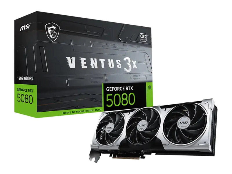 MSI GeForce RTX5080 Ventus 3X Plus 16G OC Graphics Card