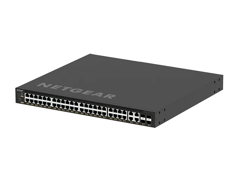 Netgear M4350-44M4X4V 52-Port Managed Switch with 44 x 2.5G and 4 x 10g/Multi-Gig PoE+ with 4 x 25GBASE-X SFP28