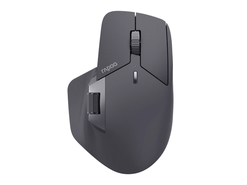 RAPOO MT760L BLACK Multi-mode Wireless Mouse -Switch between Bluetooth 5.0 and 2.4G -adjust DPI from 800 to 4000