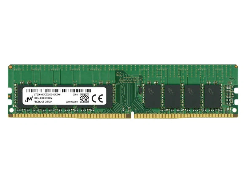 Micron 16GB DDR4 2666MHz 2Rx8 EUDIMM ECC Workstation Memory