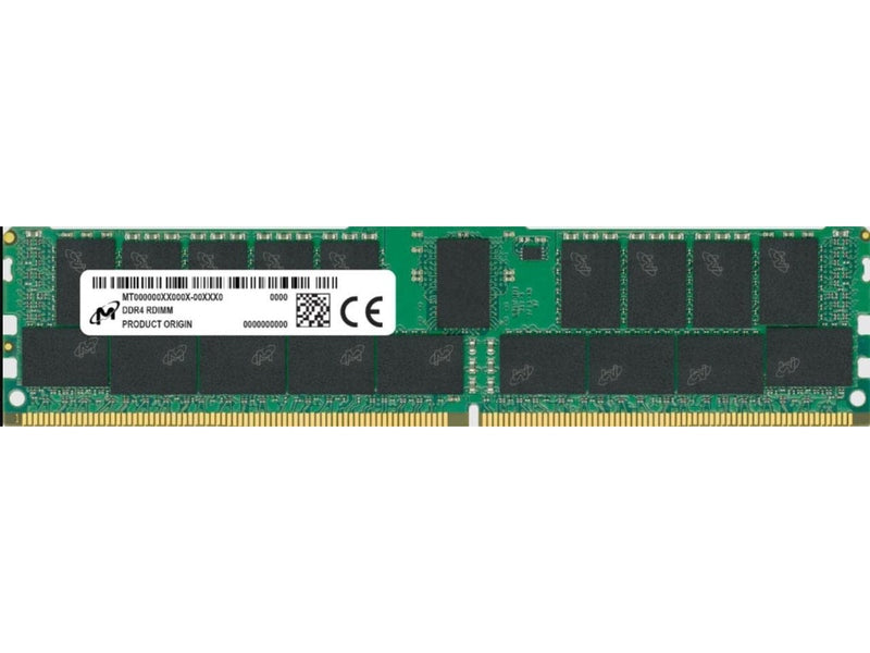 Micron 16GB DDR4-3200MHz 1Rx4 RDIMM Registered ECC Server Memory