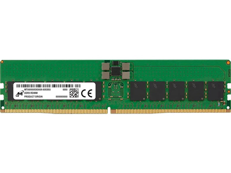 Micron 32GB DDR5-4800MHz 1Rx4 RDIMM Registered ECC Server Memory