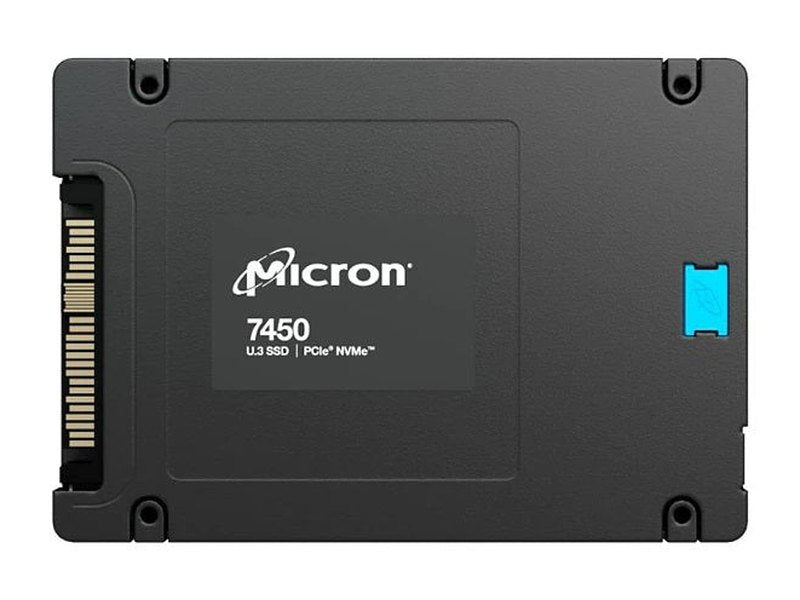 Micron 7450 MAX 6400GB NVMe U.3 7mm Non-SED Enterprise SSD Single Pack