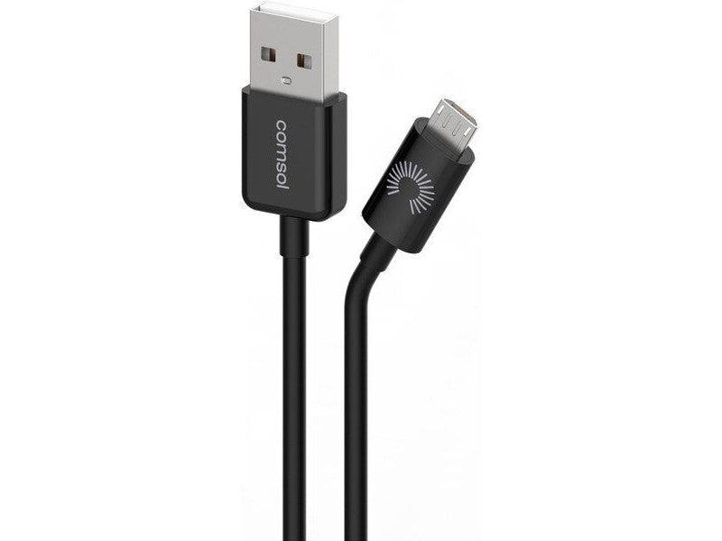 1.2m Micro USB Charge & Sync Cable, Black - MU12BK