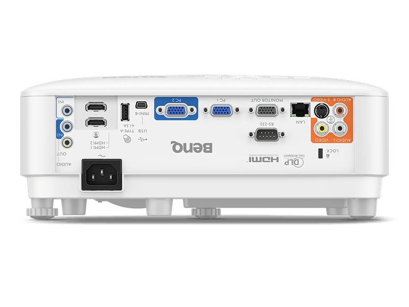 BenQ MW826STH WXGA, Lamp, DLP, Business Projector, 1280x800 Resolution, 3500 Lumens, 20,000:1 Contrast, 2 Year Warranty, White