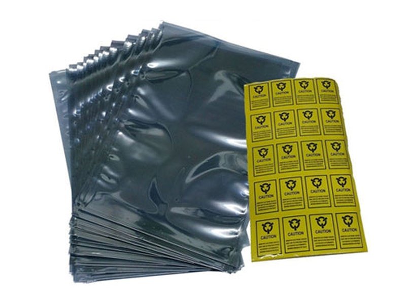 20 pcs Anti-Static Shielding Bags 15x23cm with Labels