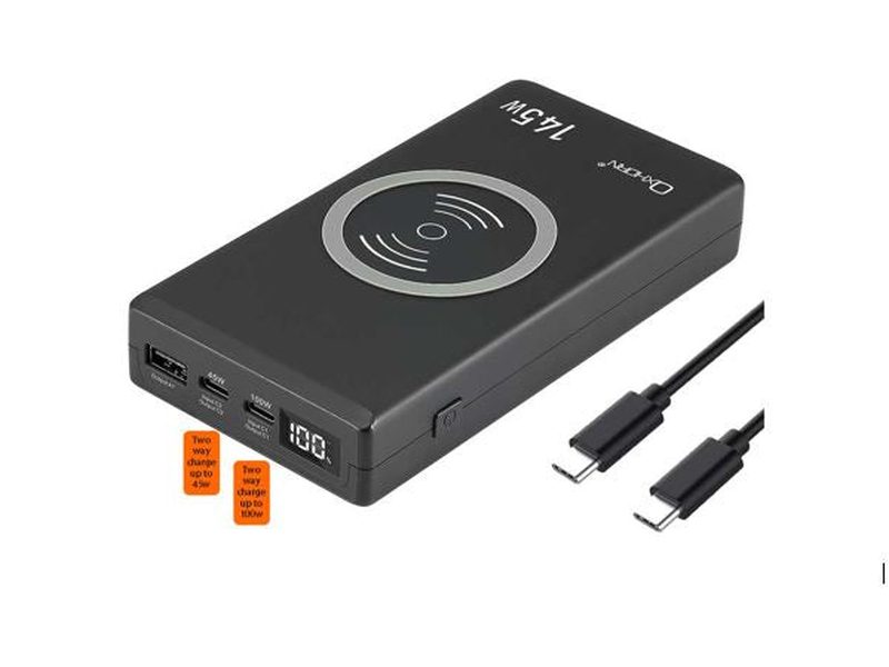 Oxhorn 20000mAh USB-C PD Laptop Power Bank NB-PB145W