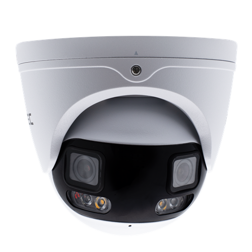 IVSEC Turret IP Camera 2 x 4MP Panoramic 2.8mm Fixed Lens 20fps Adv Det Adv IVS