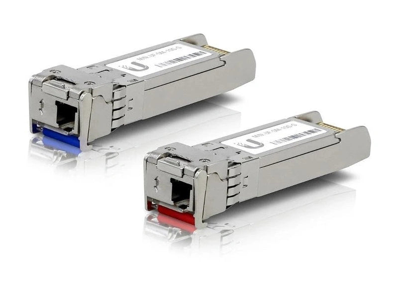 Ubiquiti UniFi 2-Pack10 Gbps Bidirectional Single-Mode Optical Module