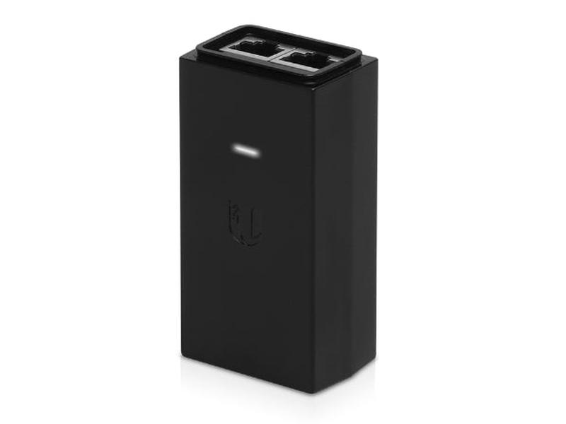 Ubiquiti PoE Adapter, 24VDC, 12W, Gigabit Ethernet, ESD protection & LED Black