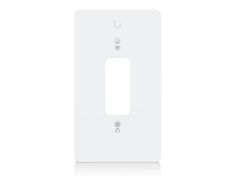 Ubiquiti Doorbell Lite Gang Box Mounting Plate,Secure Mounting Plate, Installing Doorbell Lite, Flat, Angled Bracket Options, Standard Single-Gang Box