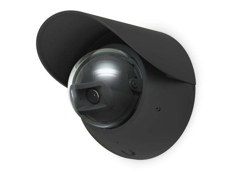Dome Camera Weather Shield, Black, Dome Camera Accessory For Optimal Image Quality& Protection From Elements When Installed Outdoors On A Wall Or Pole