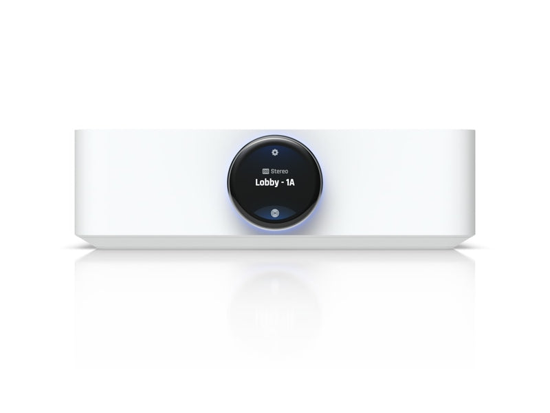 Ubiquiti UPL-Amp-W PowerAmp,White,Premium Speaker Amplifier Designed For High-fidelity Multi-zone Audio Streaming & Immersive Spatial Sound Experiences