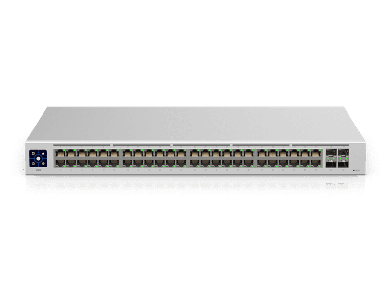 Ubiquiti UniFi 48 Ports Managed Gigabit Switch, PoE+, 4x SFP Ports