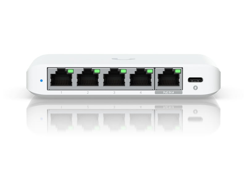 Ubiquiti USW-Flex-2.5G-5 UniFi Compact 5 Port Gigabit Desktop Switch