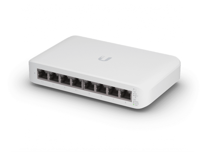 Ubiquiti UniFi Switch Lite 8 Port Gigabit Managed Switch, PoE+