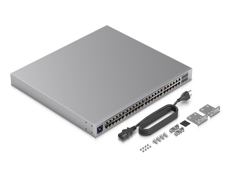 Ubiquiti UniFi 48 Ports Managed Gigabit Switch, PoE+, 4x SFP+ *Bundle with 3 years warranty*