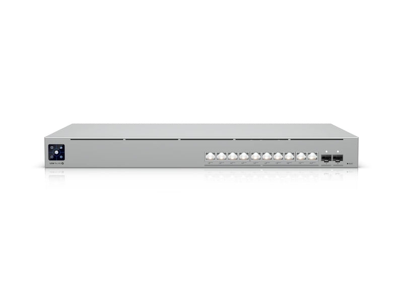 Ubiquiti Pro XG 10 PoE, 1U,Professional-grade 10-port, Layer 3 Etherlighting PoE+++ Switch, 10 10 GbE and 2 10G SFP+ Ports,