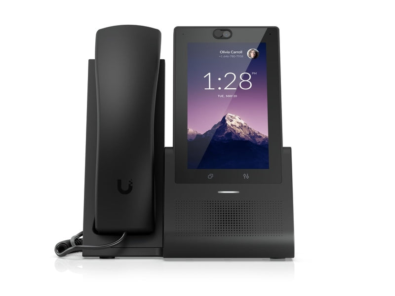 Ubiquiti UniFi Talk Phone Touch 5 Touch Display, Bluetooth, PoE, Black