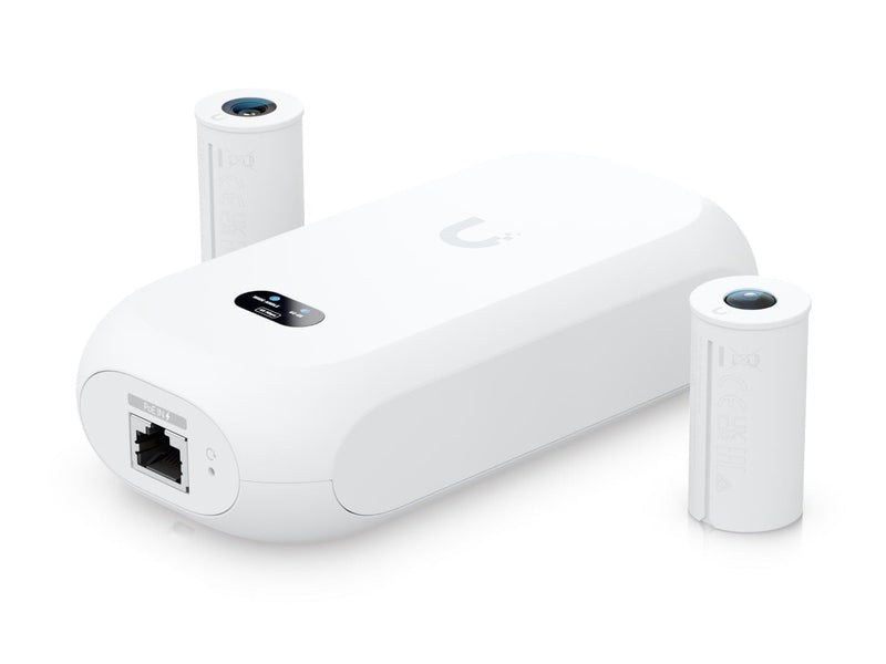 Ubiquiti UVC-AI-THETA Camera 8MP Wide Angle Lens 97.5˚ H , 12MP Fisheye 360˚ Lens, Colour LCM Display For Device Status Monitoring