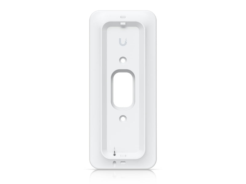 Ubiquiti G4 Doorbell Pro PoE Gang Box Mount, White,Secure, Flat/ 25° Angled Wedge Angled Mounting Plate, Compatible NHU-UVC-G4-DBELL-POE