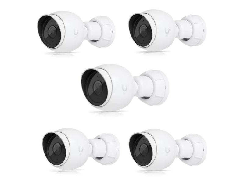 Ubiquiti UniFi Protect Camera G5-Bullet 5-Pack Next-gen Indoor/Outdoor 2K HD PoE Camera