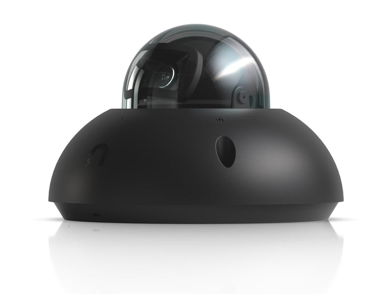 Ubiquiti G6 Dome,Black,All weather,Vandal-proof 4K PoE Camera,1/1.8 8MP Image Sensor,Multi-TOPS AI Engine,Longrange IR NightVision