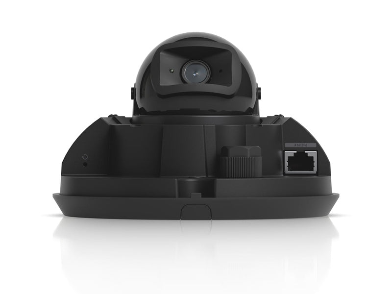 Ubiquiti G6 Dome,Black,All weather,Vandal-proof 4K PoE Camera,1/1.8 8MP Image Sensor,Multi-TOPS AI Engine,Longrange IR NightVision