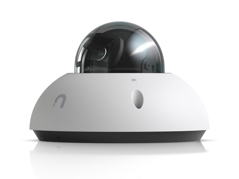 Ubiquiti G6 Dome,White,All-weather,Vandal-proof 4K PoE Camera,1/1.8 8MP Image Sensor,Multi-TOPS AI Engine,Long-range IR NightVision