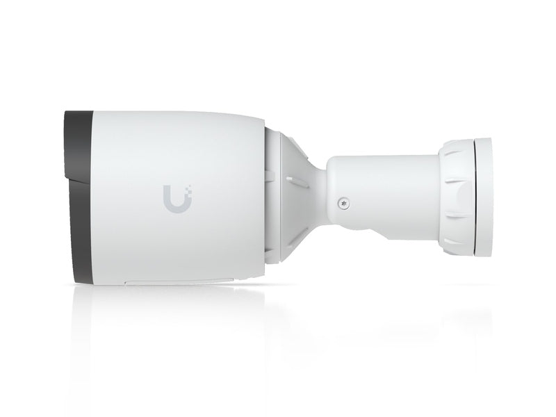 Ubiquiti G6 Pro Bullet, White All-Weather 4K PoE+ Camera, Multi-TOPS AI Engine, 2.36x Optical Zoom, Large 1/1.2"CMOS Sensor,Long-Range IR Night Vision