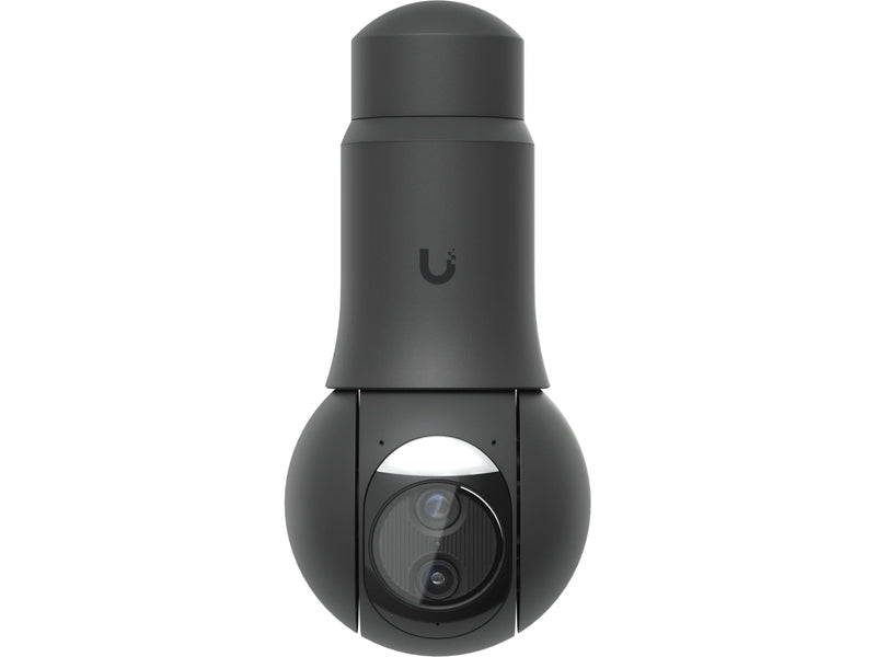 Ubiquiti G6 PTZ,Black,IP66, 4K Dual-lens Camera,10x Hybrid Zoom,1/1.8 8MP Image Sensor,Multi-TOPS AI Engine,Ultra-low Latency Pan-tilt-zoom Control