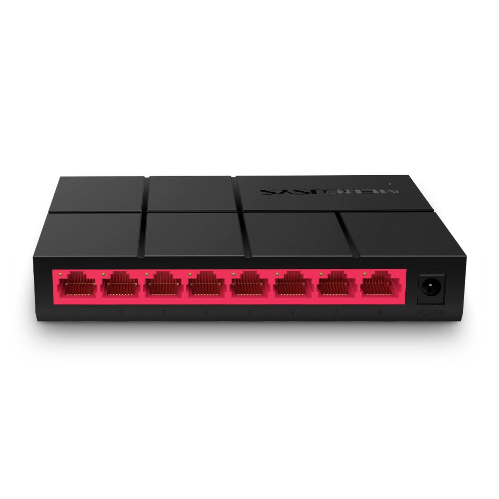 Mercusys MS108G 8-Port Gigabit Desktop Switch, 8x Gigabit Ports