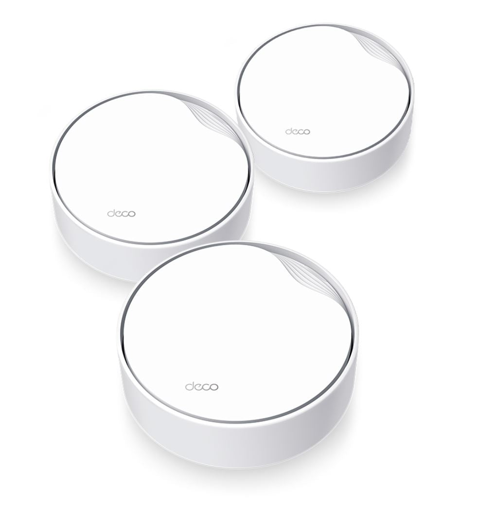 TP-Link Deco X50-PoE 3-pack AX3000 Whole Home Mesh WiFi 6 System with PoE