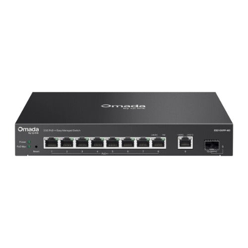 TP-Link ES210XPP-M2 Omada 8-Port 2.5G + 2-Port 10G Easy Managed Switch with 8-Port PoE++ ES210XPP-M2