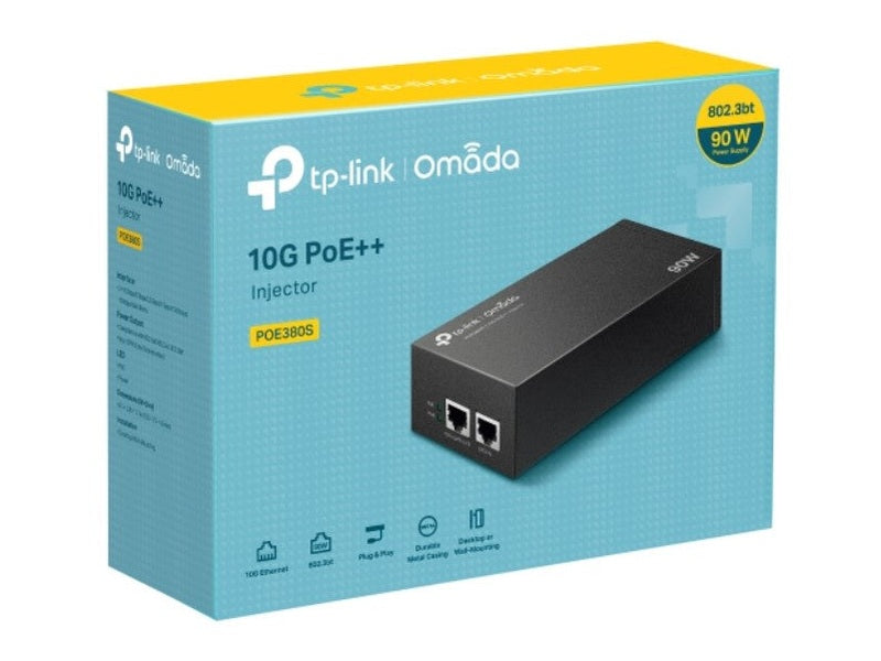 TP-Link Omada POE380S 10Gbe PoE++ Injector