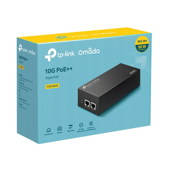 TP-Link Omada POE380S 10G PoE++ Injector Adapter POE380S