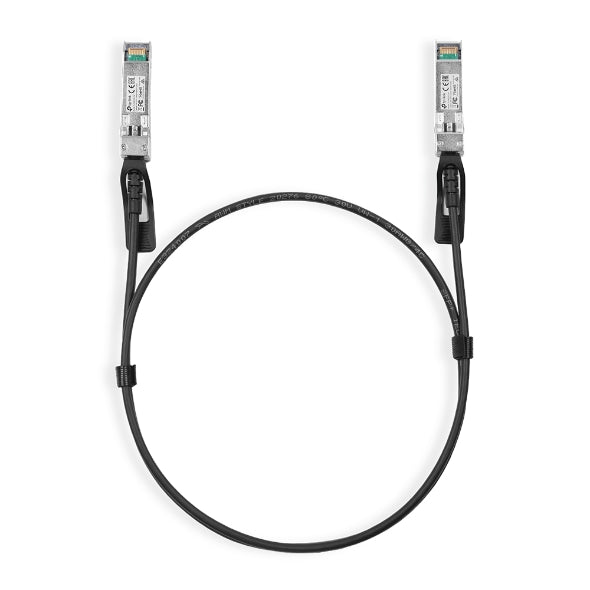 TP-Link TL-SM5220-1M 1 Meter 10G SFP+ Direct Attach Cable, Drives 10 Gigabit Ethernet, 10G SFP+ Connector on Both Sides Replaces TXC432-CU1M