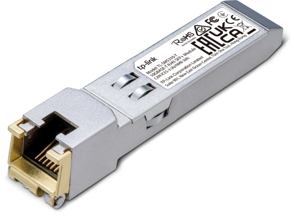 TP-Link TL-SM5310-T 10G BASE-T RJ45 SFP+ Module, Transmit data up to 30m* at 10 Gbps