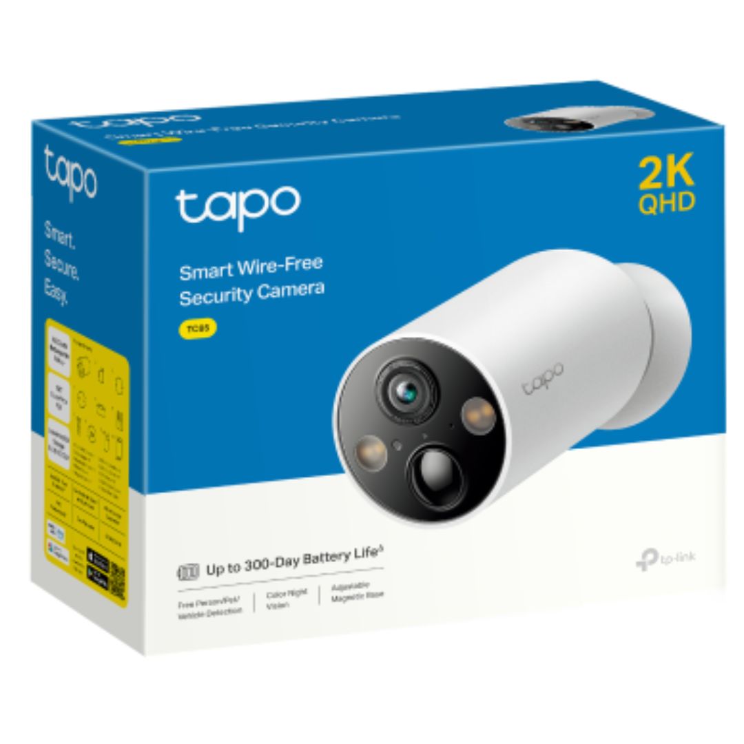 TP-Link TC85 V1.2 Smart Wire-Free Security Camera, 2K QHD 2560x1440