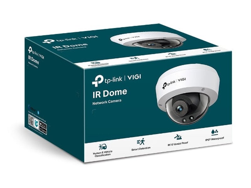 TP-Link VIGI 2MP VIGI 2MP IR Dome Network Camera - 2.8mm