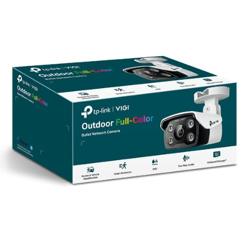 TP-Link VIGI 4MP C340 2.8mm Outdoor Full-Colour Bullet Network Camera VIGI C340 2.8mm