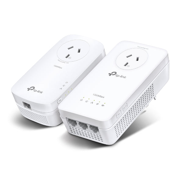 TP-Link TL-WPA8631P KIT AV1300 Gigabit Passthrough Powerline AC Wi-Fi Kit